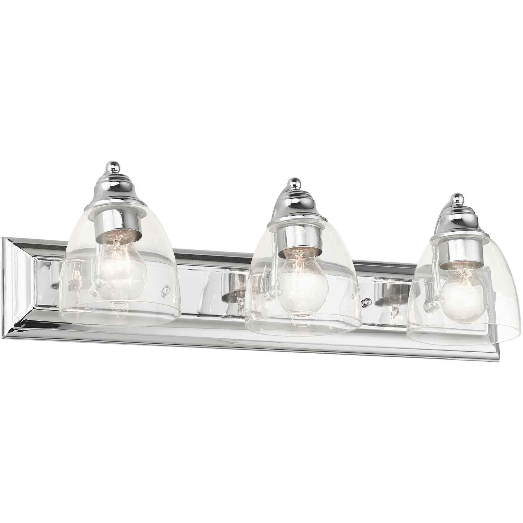 Birmingham 3 Light 24 inch Polished Chrome Vanity Sconce Wall Light