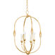 Baltic 4 Light 20.25 inch Foyer Pendant