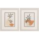 Florals Collection Orange Framed Art