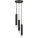 Troy 3 Light 8.00 inch Pendant