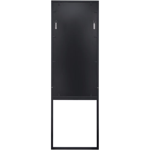 Hopscotch 64 X 20 inch Black Floor Mirror