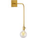 New Traditional 1 Light Spartina Gold Wall Sconce Wall Light