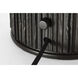 Anne-Marie Barton Fumar 17.5 inch 15.00 watt Ridged Carbon Table Lamp Portable Light