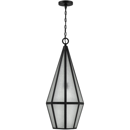 Peninsula 1 Light 12 inch Black Outdoor Hanging Lantern