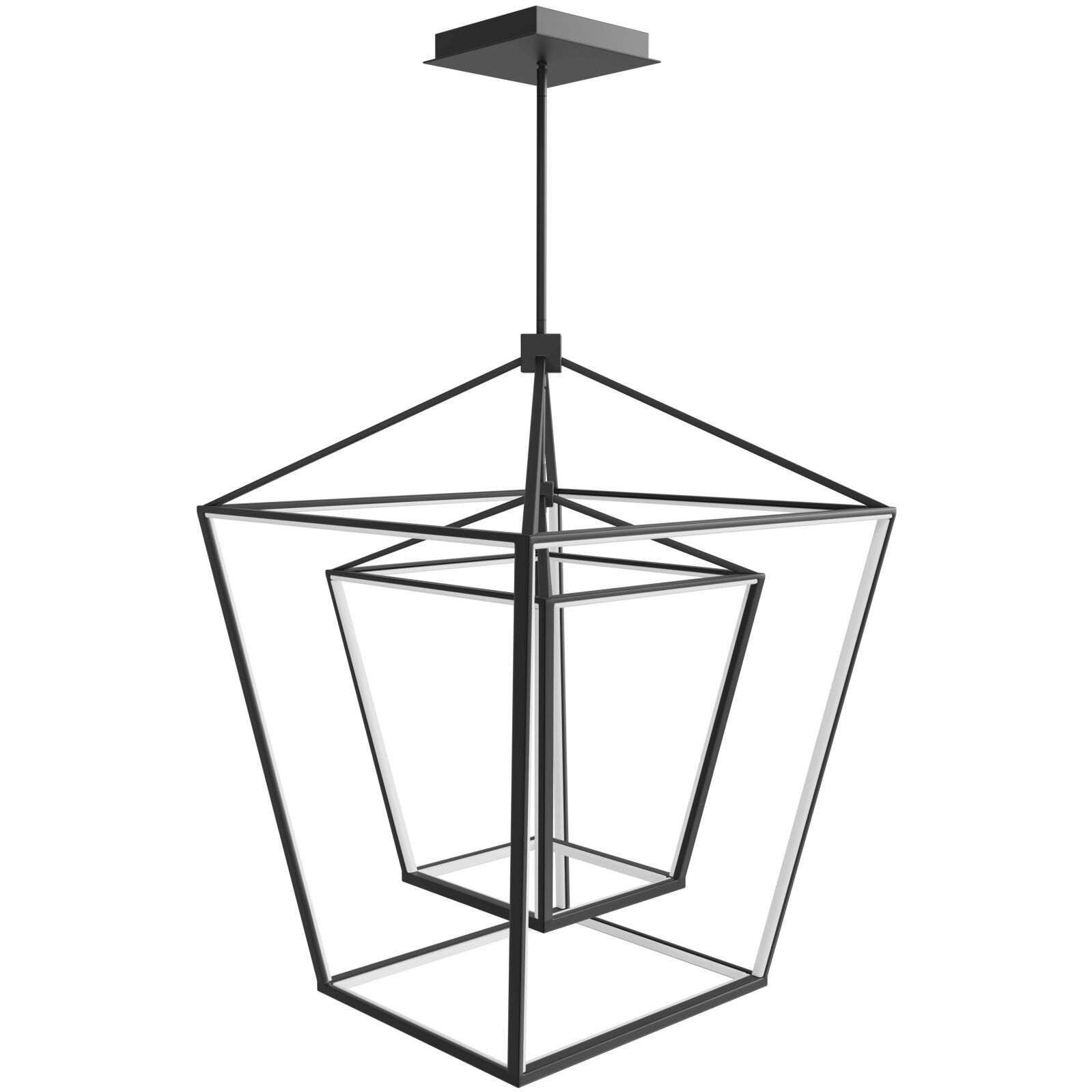 Park Ave. LED 30 inch Black Pendant Ceiling Light