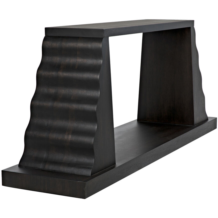 Aurora 72 X 18 inch Ebony Walnut Console