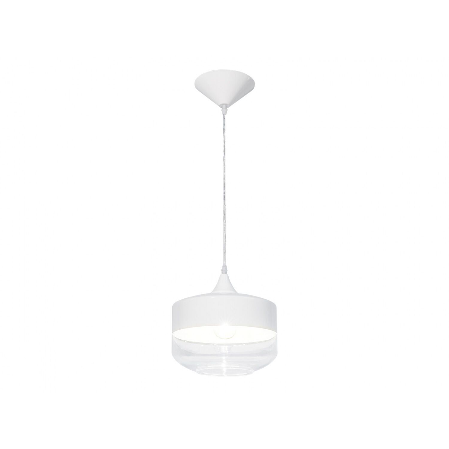 Robertson Blvd. 1 Light 10 inch White Pendant Ceiling Light
