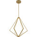 Canada LED 24.5 inch Gold Chandelier Ceiling Light