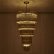 Adorn 40 Light 35.75 inch Vintage Brass Chandelier Ceiling Light