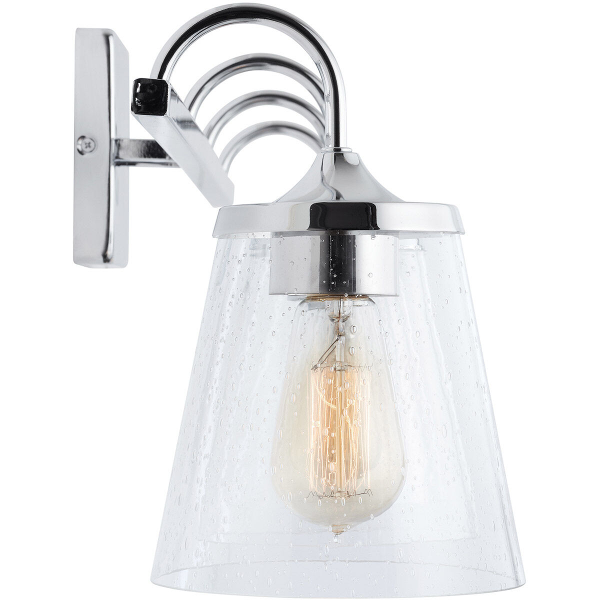 Jayne 4 Light 33.25 inch Chrome Vanity Light Wall Light