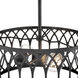 Arelyn 2 Light 13 inch Matte Black Indoor Pendant Ceiling Light
