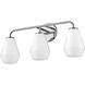 Gio LED 24 inch Chrome Bath Light Wall Light