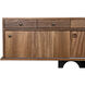 Wolf 82 X 23 inch Dark Walnut Sideboard