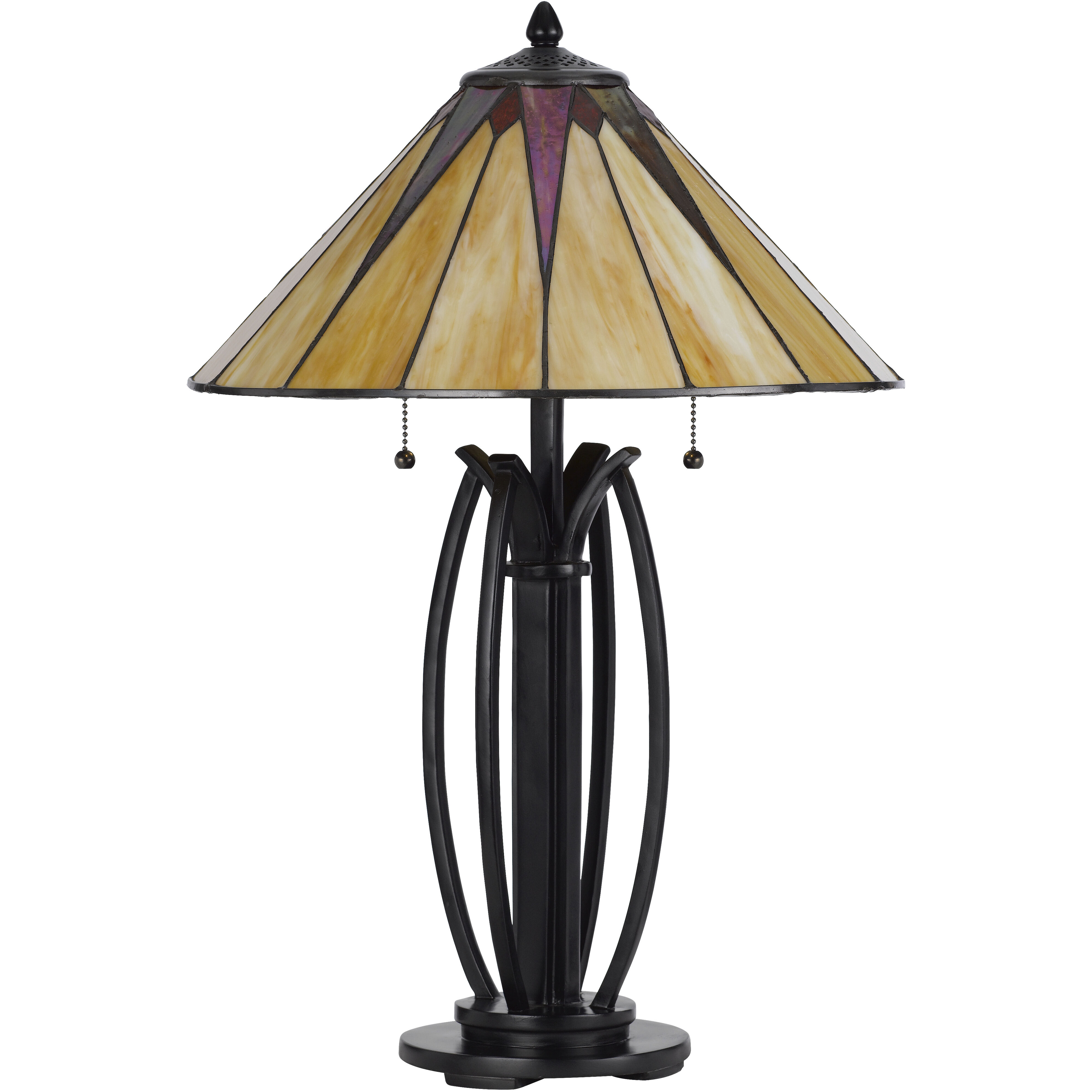 3105 Tiffany 25 inch 60.00 watt Dark Bronze Table Lamp Portable Light
