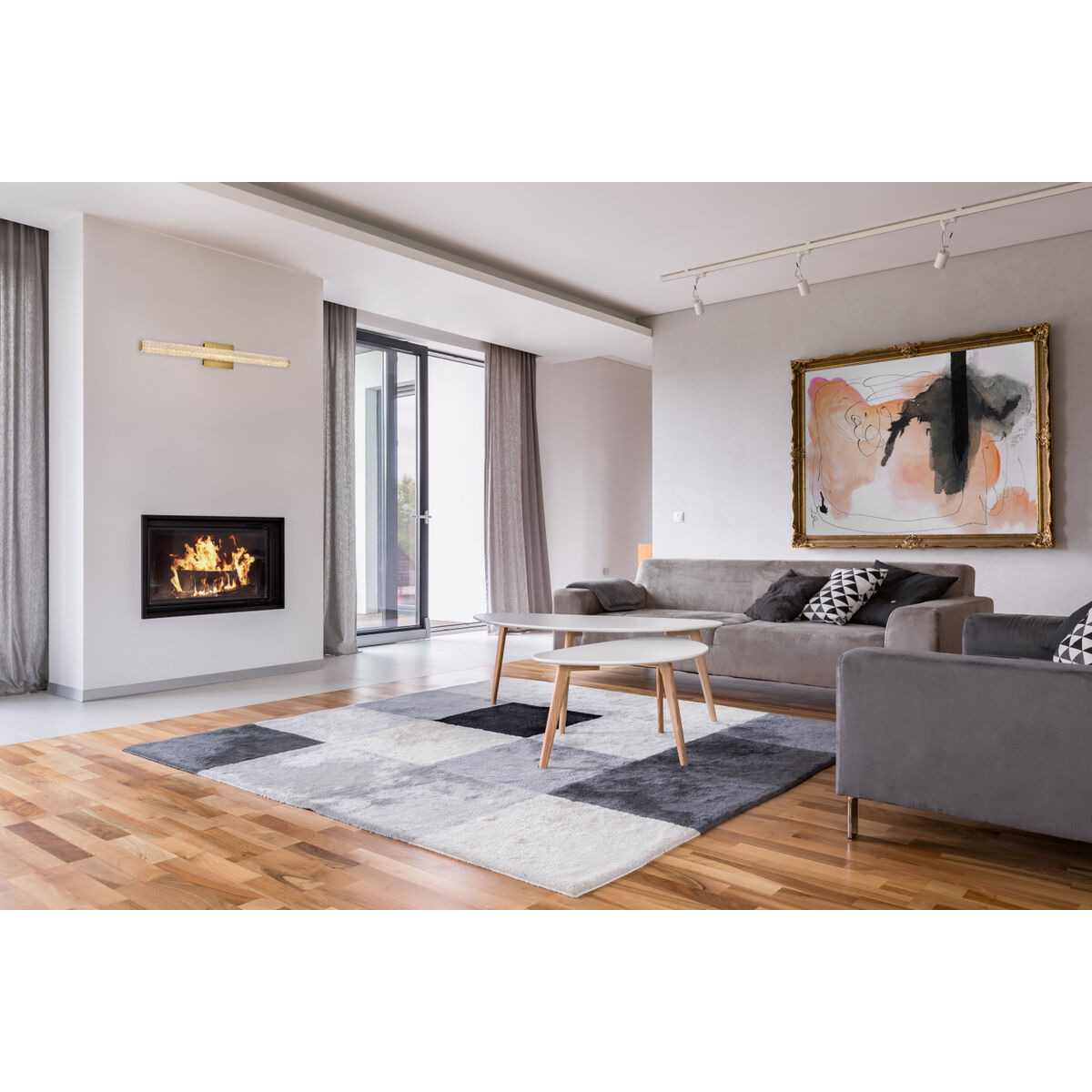 Bowen 1 Light 36 inch Satin Gold Wall Sconce Wall Light