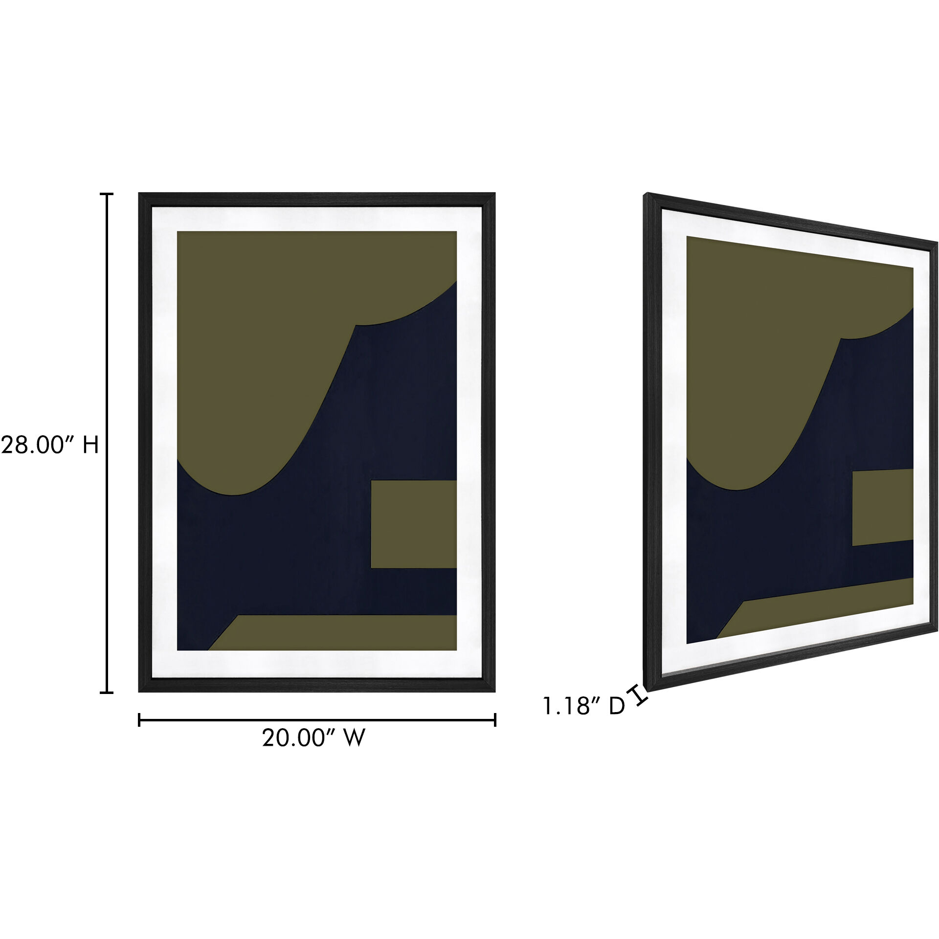 Sola 1 28 X 20 inch Print, Framed