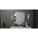 Xena LED 6 inch Matte Black Wall Sconce Wall Light, Small