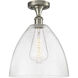 Edison Bristol Glass 1 Light 12.00 inch Semi-Flush Mount