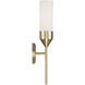 Devon 1 Light 5 inch Matte Brass Sconce Wall Light