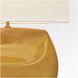 HABLE Pente 27 inch 75 watt Cracked Honey Table Lamp Portable Light