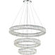 Madeline LED 32 inch Chrome Down Chandelier Ceiling Light