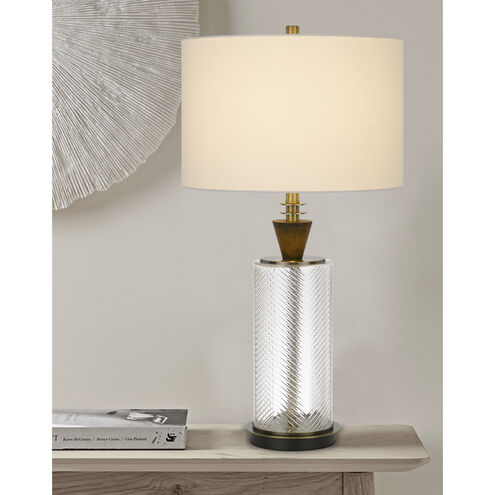 Sherwood 30 inch 150.00 watt Glass/Dark Bronze Table Lamp Portable Light