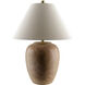 Turin 24 inch 100 watt Pink Accent Table Lamp Portable Light