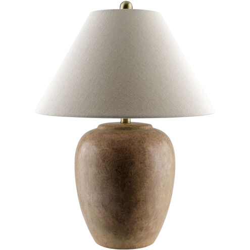 Turin 24 inch 100 watt Pink Accent Table Lamp Portable Light