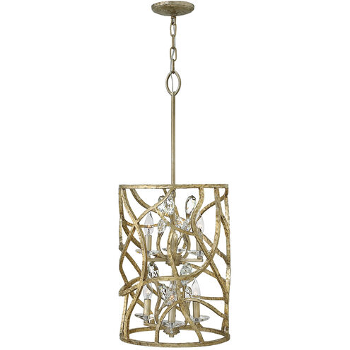 Eve LED 14.5 inch Champagne Gold Foyer Light Ceiling Light, Multi Tier