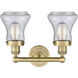 Bellmont 2 Light 15.5 inch Brushed Brass Bath Vanity Light Wall Light in Seedy
