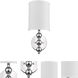 St. Clare 1 Light 8 inch Polished Chrome ADA Wall Sconce Wall Light