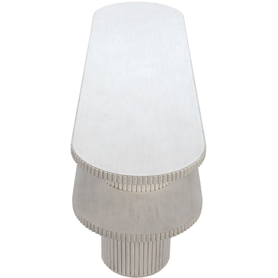 Parker 84 X 22 inch White Wash Console