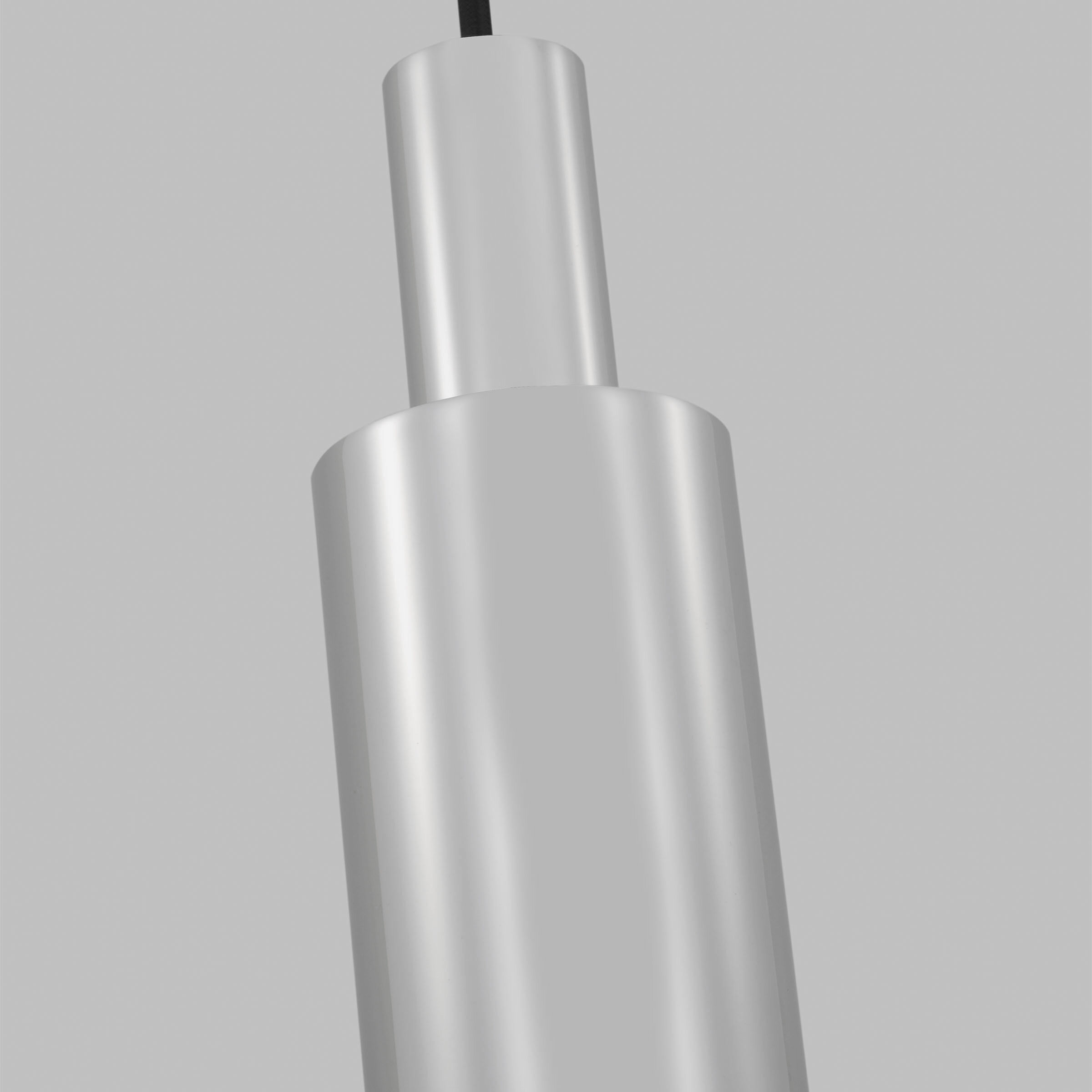 Mick De Giulio Sottile LED 3 inch Polished Stainless Steel Line-Voltage Pendant Ceiling Light