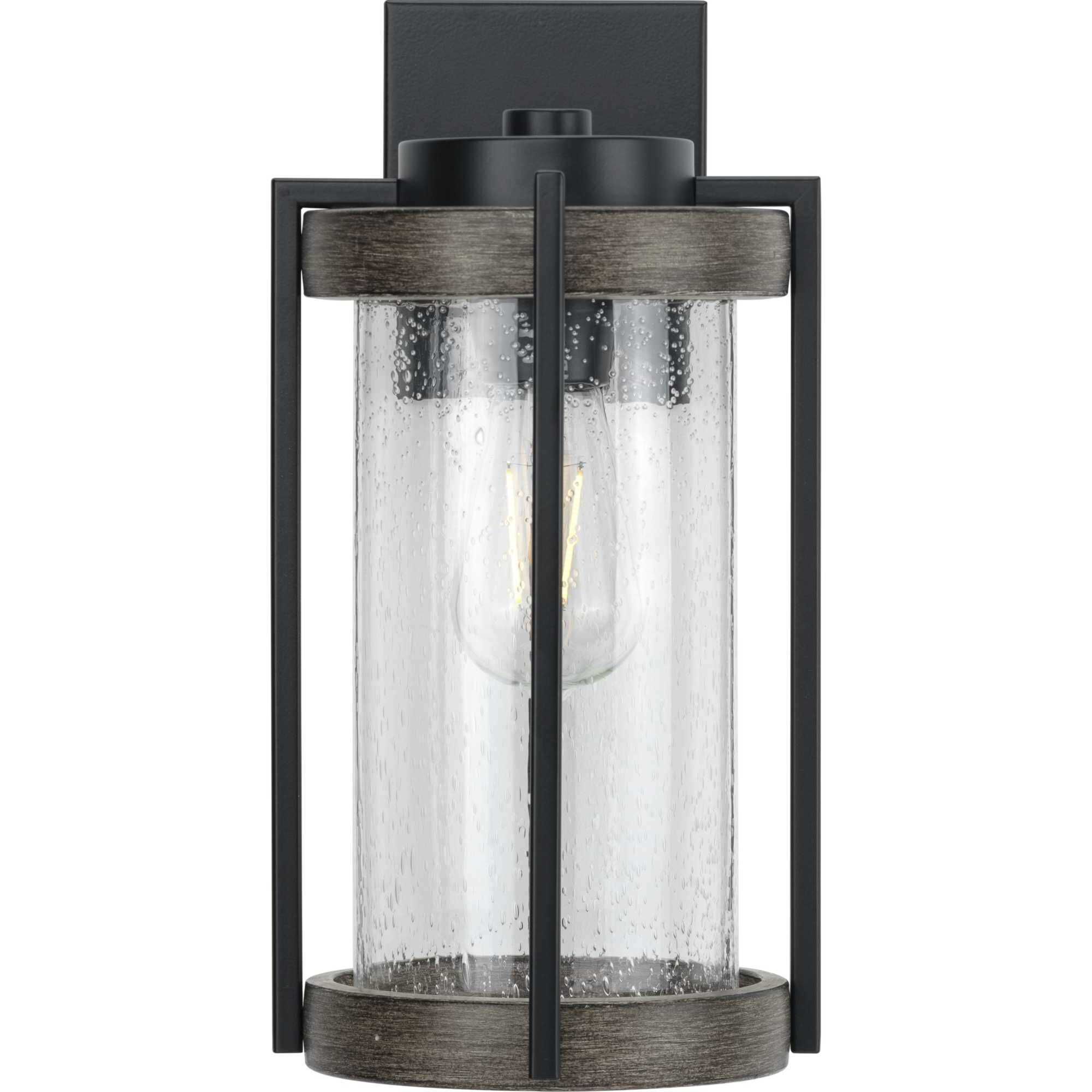 Whitmire 1 Light 15 inch Matte Black Outdoor Wall Lantern