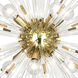 Andromeda 8 Light 20 inch Modern Brass Pendant Ceiling Light