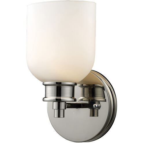 Dione 1 Light 6 inch Polished Nickel Vanity Light Wall Light