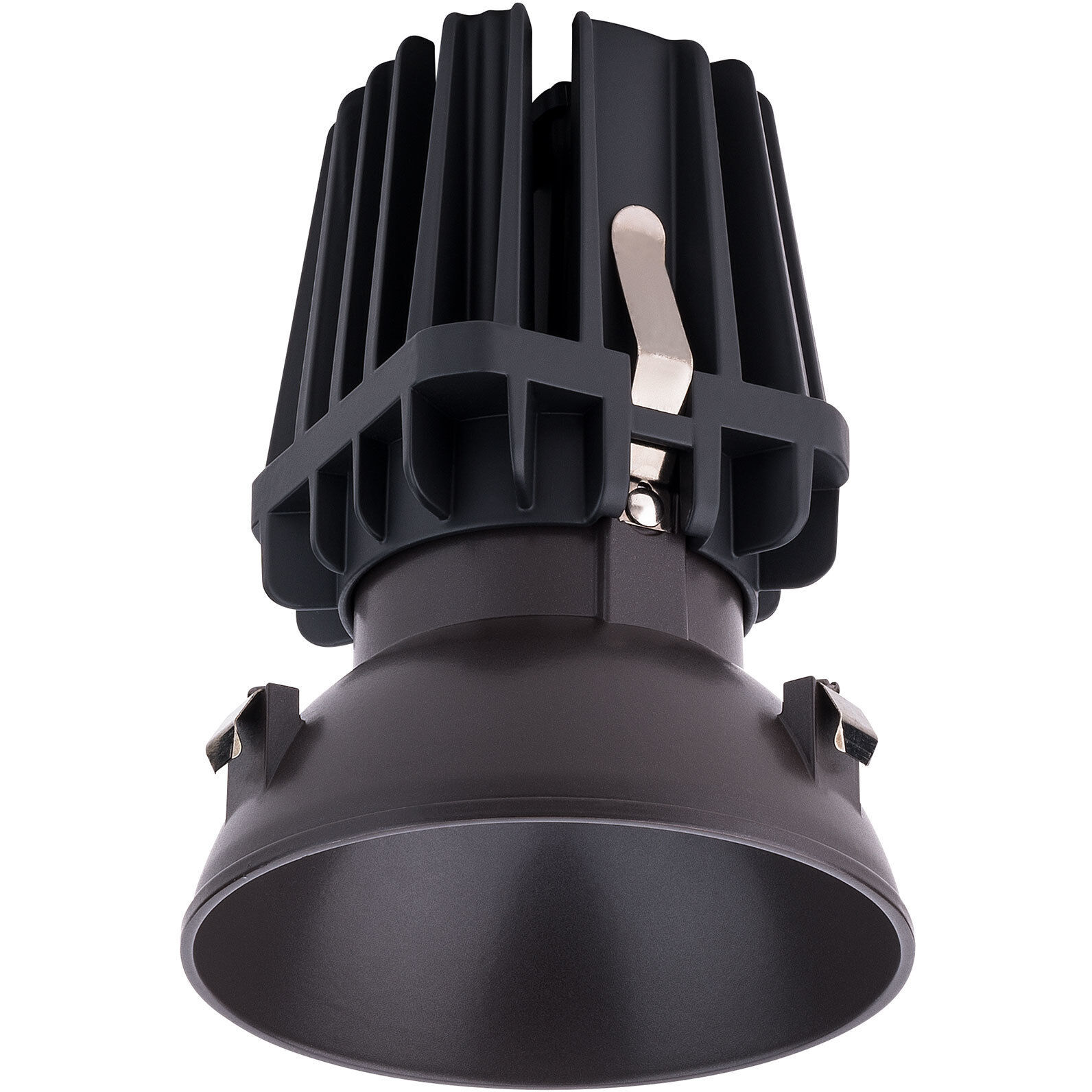 FQ Integrated LED Dark Bronze Recessed Trim in 4000K, 4" LED