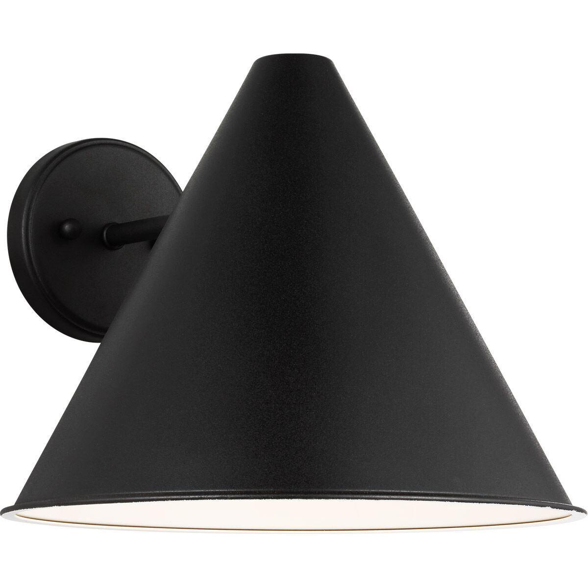 Crittenden 1 Light 10.38 inch Black Outdoor Wall Lantern, Large