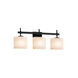 Fusion 24.5 inch Matte Black Bath Bar Wall Light