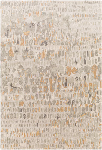 Kavita 36 X 24 inch Gray Rug in 2 x 3, Rectangle