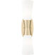 Emrys 2 Light 4.5 inch Modern Gold Wall Sconce Wall Light