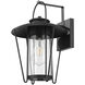 Stockwell 1 Light 14.25 inch Matte Black Exterior Wall Mount