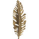 Sago Leaf Antique Gold Dimensional Wall Art