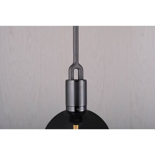 Forked LED 7.87 inch Gun Metal Pendant Ceiling Light