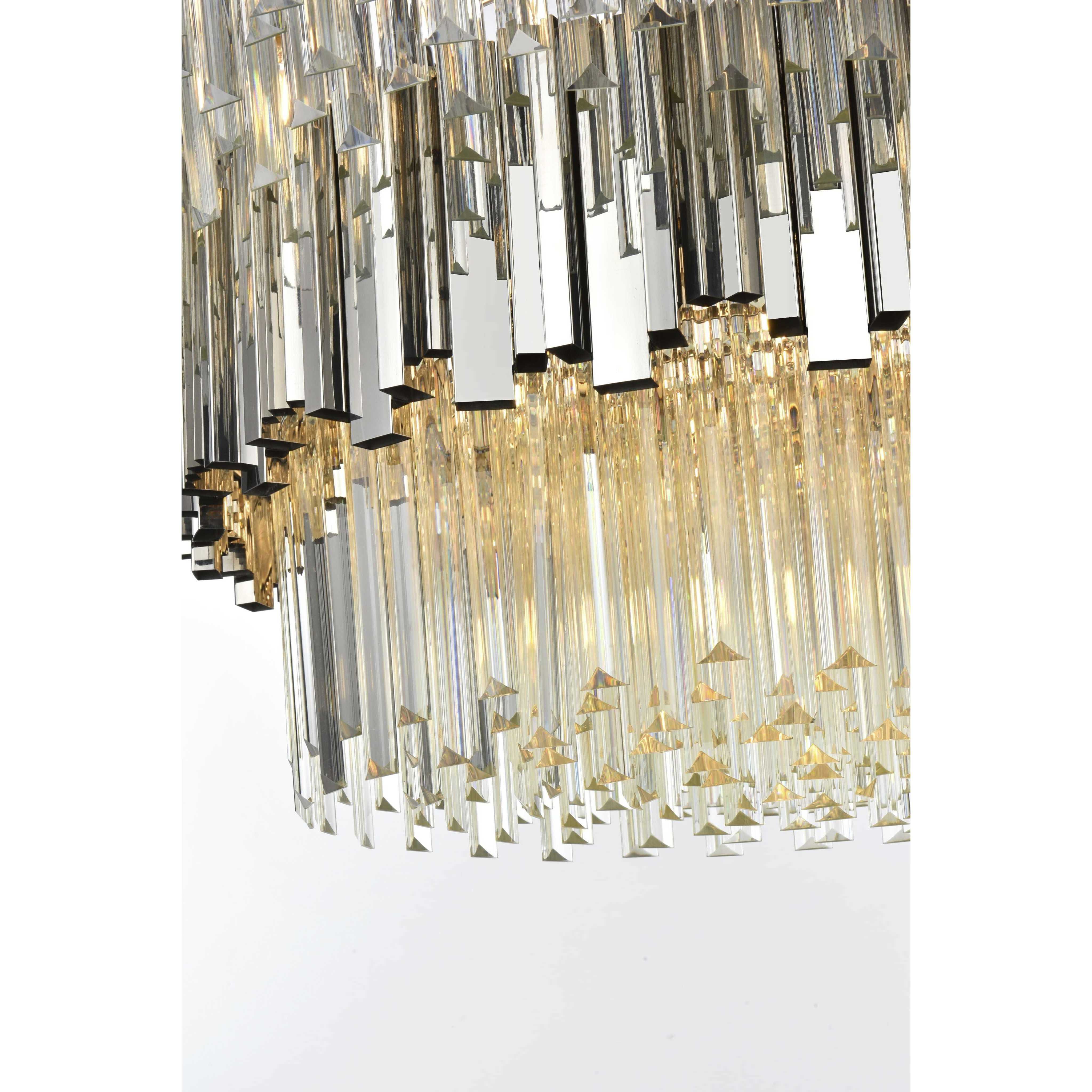 Willow 16 Light 40 inch Chrome Chandelier Ceiling Light
