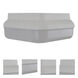 Resilience 2 Light 10 inch Textured White Outdoor Flush
