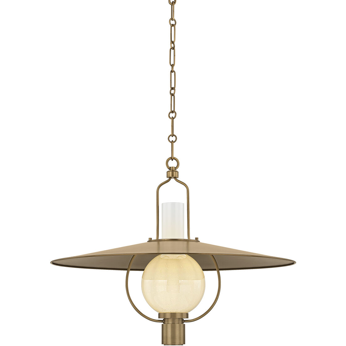 Cahill 1 Light 30 inch Patina Brass Lantern Ceiling Light