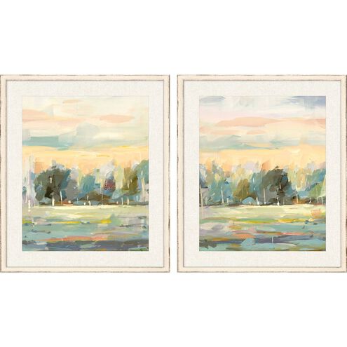 Landscapes Collection Blue Framed Art