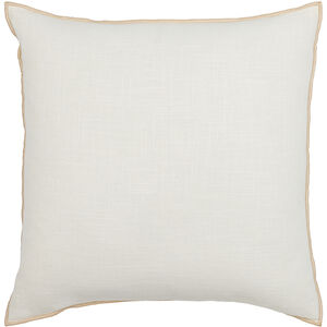 Merrow 18 X 18 inch Cream/Tan Accent Pillow