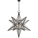 Chapman & Myers Moravian Star 3 Light 48.00 inch Pendant